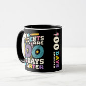 Mug Mes étudiants sont 100 jours plus intelligents mig (Devant gauche)