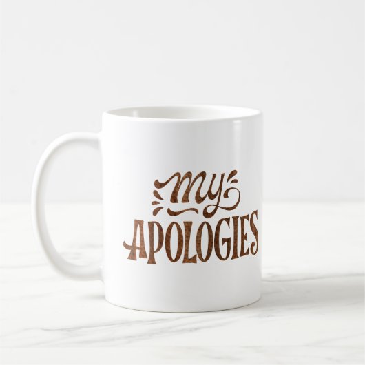 MUG MES EXCUSES (Gauche)