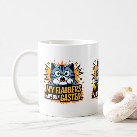 Mug Mes Flambeurs Ont Été Gâtés Drôle Chat Moms & Dads (Avec donut)