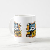 Mug Mes Flambeurs Ont Été Gâtés Drôle Chat Moms & Dads (Devant gauche)