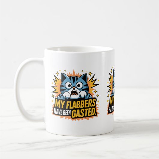 Mug Mes Flambeurs Ont Été Gâtés Drôle Chat Moms & Dads (Gauche)