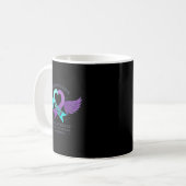 Mug Mes frères ailes couvrent mon coeur la prévention  (Devant gauche)
