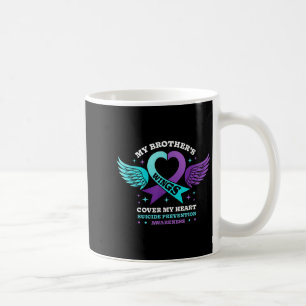 Mug Mes frères ailes couvrent mon coeur la prévention 