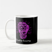 Mug Mes Frères combattent Ma Conscience De L'Overdose (Gauche)