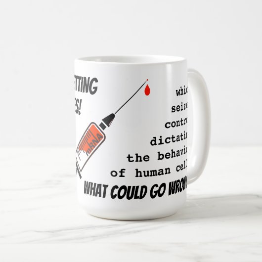 Mug Mes gènes (Devant droit)