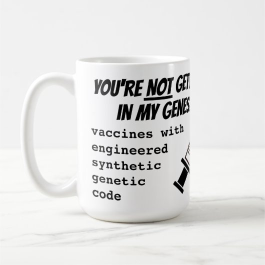 Mug Mes gènes (Gauche)