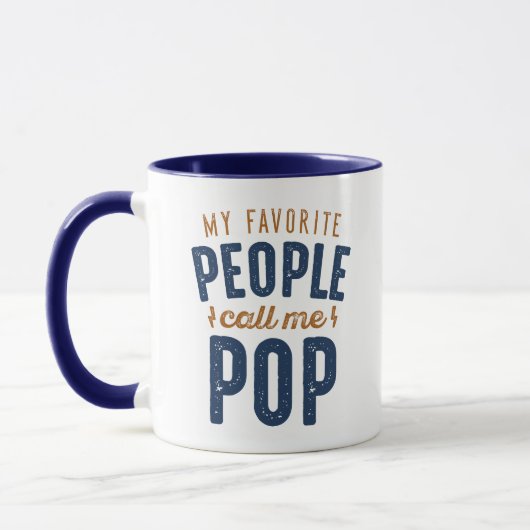 Mug Mes Gens Favoris M'Appelent Pop (Gauche)