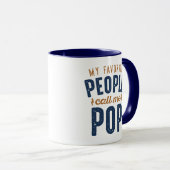 Mug Mes Gens Favoris M'Appelent Pop (Devant droit)