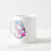 Mug Mes Gens Préférés M'Appelent Gigi Floral Wreath (Devant gauche)