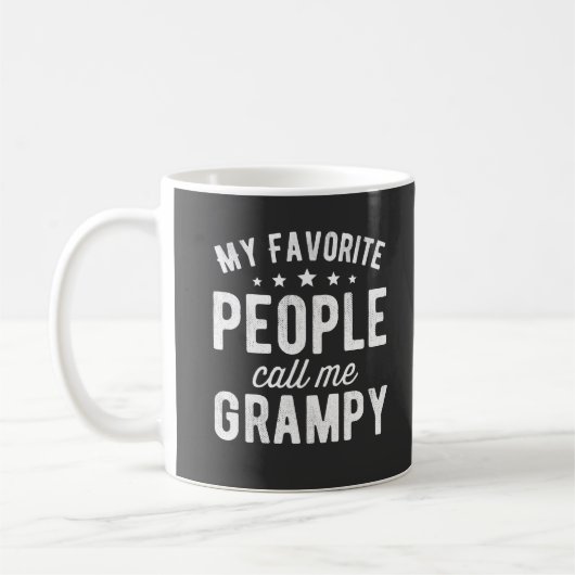 Mug mes gens préférés m'appellent grampy (Gauche)