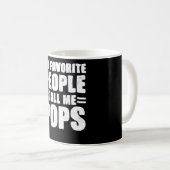 Mug Mes gens préférés m'appellent pops (Devant droit)