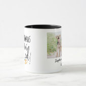 Mug Mes humains se marient Photo de Chien & Chat (Centre)