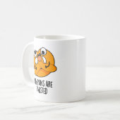 Mug Mes jeux de mots sont un biscuit apéritif drôle Tw (Devant gauche)