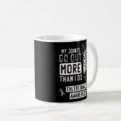 Mug Mes Joints Sortez Ehlers-Danlos Syndrome Eds Award (Devant droit)