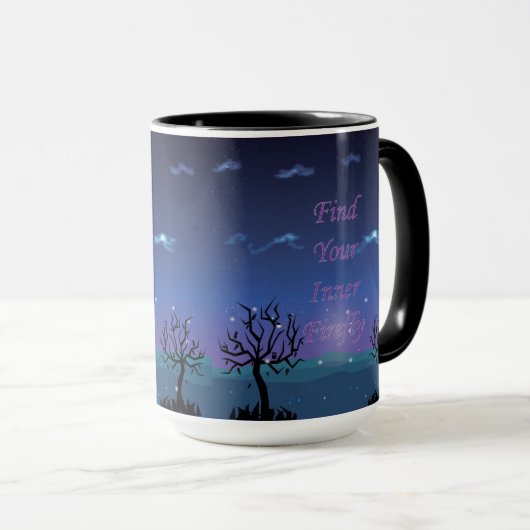 Mug Mes lucioles (Devant droit)