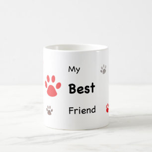 Mug Mes meilleurs amis Empreintes de pattes