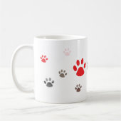 Mug Mes meilleurs amis Empreintes de pattes (Gauche)