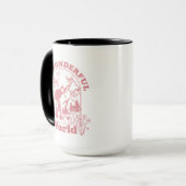 Mug Mes merveilleuses fleurs rétro du monde (Devant gauche)