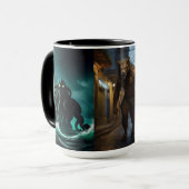 Mug Mes Nuits Sont Réservées Pour Monster Romance (Devant gauche)