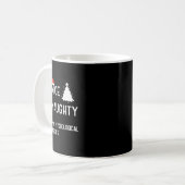 Mug Mes pensées psychologiques Nice Naughty Noël P (Devant gauche)