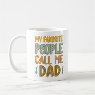MUG MES PERSONNES FAVORITES M'APPELLENT PAPA