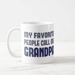 Mug Mes personnes préférées m'appellent grand-papa