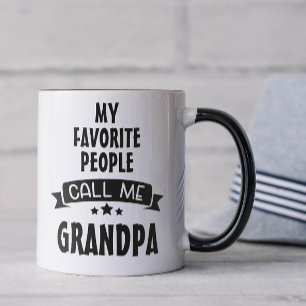 Mug Mes personnes préférées m'appellent Grand-père