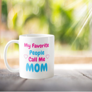 Mug Mes personnes préférées m'appellent Maman