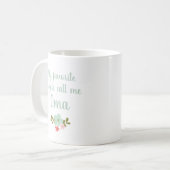 Mug Mes personnes préférées m'appellent Oma (Devant gauche)