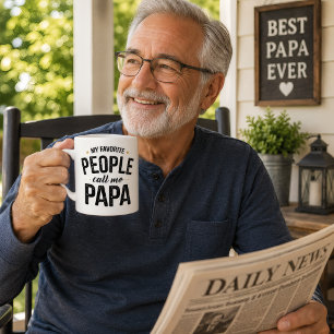 Mug Mes personnes préférées m'appellent Papa Vintage
