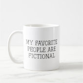 Mug Mes personnes préférées sont fictives (Gauche)