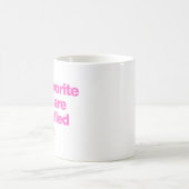 Mug Mes plans favoris sont des plans annulés (Centre)