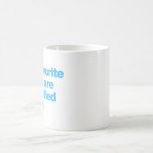 Mug Mes plans favoris sont des plans annulés (Centre)