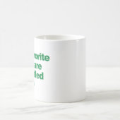 Mug Mes plans favoris sont des plans annulés (Centre)