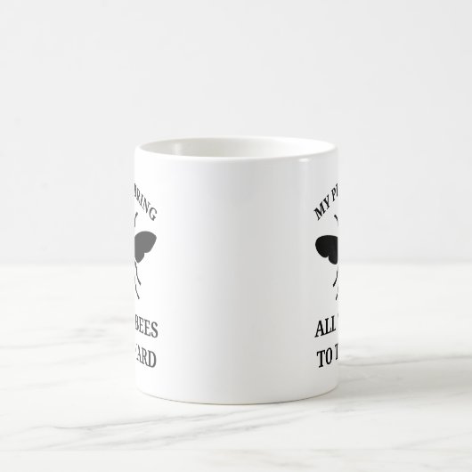 Mug Mes Plantes apportent toutes les abeilles | Jardin (Centre)