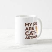 Mug Mes Puns Sont Catastrophiques (Devant droit)
