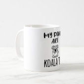 Mug Mes Puns Sont Du Thé De Koala (Devant gauche)