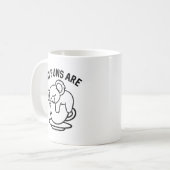 Mug Mes Puns Sont Du Thé De Koala (Devant gauche)