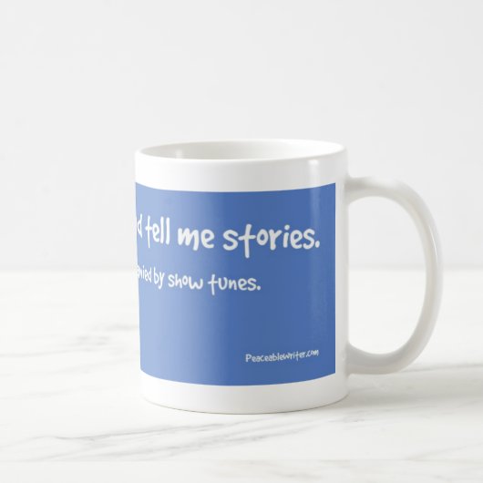 Mug Mes voix me racontent des histoires (Droite)