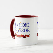 Mug MESA à la maison bienvenu Verde d'USS ! (Devant gauche)