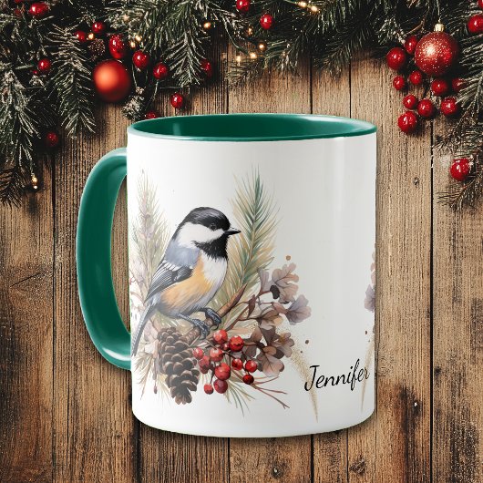 Mug Mésange en hiver