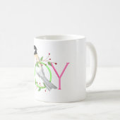 Mug Mésange mignonne "Joie" (Devant droit)