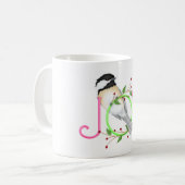 Mug Mésange mignonne "Joie" (Devant gauche)