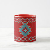 Mug Mésas Sud-Ouest Rouge & Turquoise (Centre)