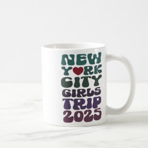 Mug Mesdames New York City 2025 Voyage de filles Vacay