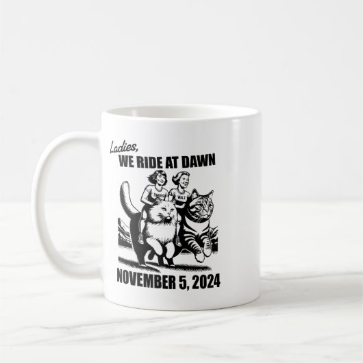 Mug Mesdames Nous Voyageons À Dawn Harris Wheimer 2024 (Gauche)