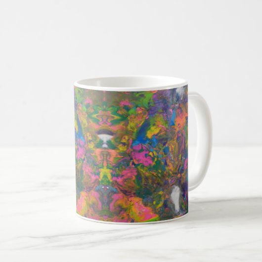 Mug Mesh Argile arc-en-ciel (Devant droit)