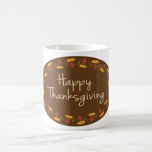 Mug Message bon thanksgiving (Centre)