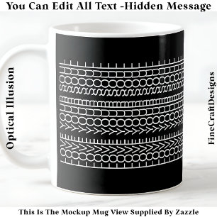 Mug Message Caché Amour Pour Votre Âme, Citation Perso