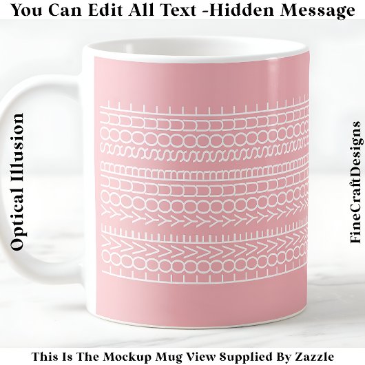 Mug Message Caché Amour Pour Votre Âme, Citation Perso